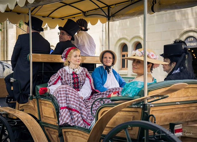 Fêtes Napoléon III en calèche